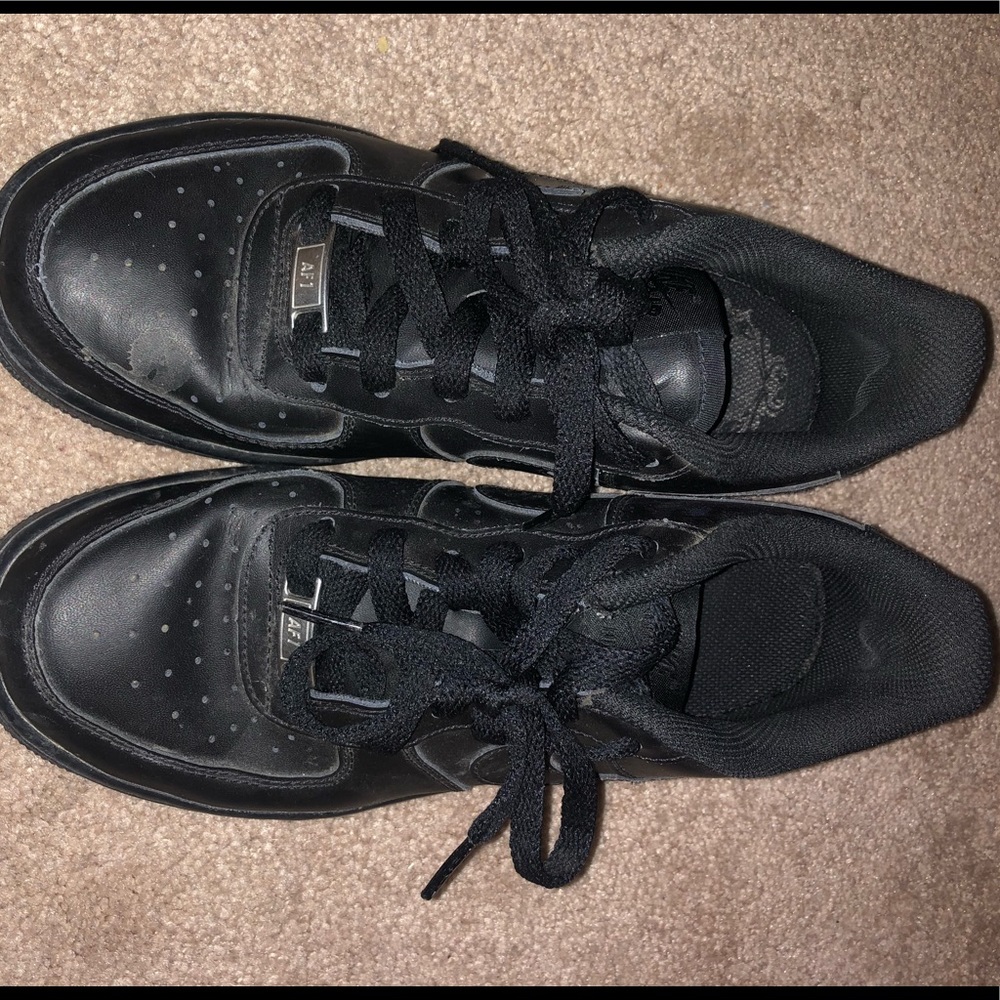 Nike Air Force Ones black